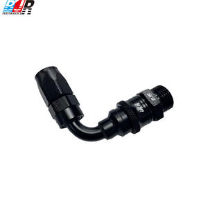 <span class=keywords><strong>Raccordi</strong></span> BJR Performance AN6 AN8 AN10 AN12 AN16 AN20 a 90 Gradi con Sgancio Rapido e Attacco Girevole per Tubi - Product Image 2