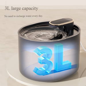 Distributeur d'eau <span class=keywords><strong>pour</strong></span> animaux de compagnie WiFi Premium rappel de contrôle d'<span class=keywords><strong>application</strong></span> grande capacité matériau sans BPA mode basse énergie veilleuse - Product Image 4