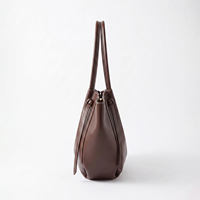 Sac fourre-tout élégant et structuré en PU végétalien pour femme, sac à main de luxe de grande capacité, sac de créateur tendance