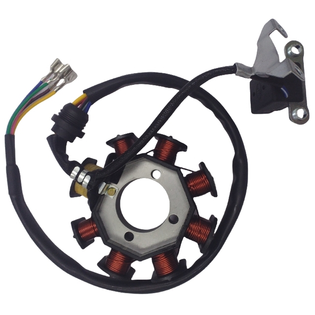 Quality Guarantee New Motorcycle Ignition Coil Stator Coil Fast Delivery Compatible with CG125-8