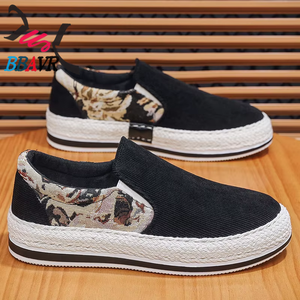 Men's ZX712 Canvas Sneakers-Durable Rubber/PU/PVC Outsole Soft Midsole for Sports & Skateboarding Mesh Lining - Product Image 3