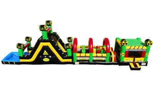 Lona <span class=keywords><strong>de</strong></span> PVC Comercial <span class=keywords><strong>de</strong></span> 0.55mm para Pista <span class=keywords><strong>de</strong></span> Obstáculos Inflable, Casa <span class=keywords><strong>de</strong></span> Brinco para Niños, Trampolín con Certificación CE, Capacidad para 12 Personas - Product Image 5