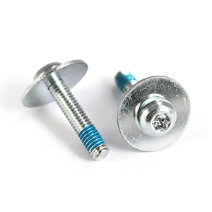 Vis à tête cylindrique Torx en acier au carbone de grade 8.8, zinguées, avec joint Nylok bleu, certifiées CE, ODM, OEM, sur mesure, <span class=keywords><strong>M2</strong></span>, M3, M4, M5 - Product Image 1