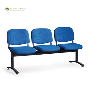 Silla de Banco de espera pública de oficina de 4 plazas de aleación de aluminio de aeropuerto moderno - Product Image 4