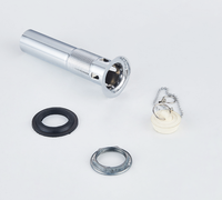 Accessoires pour lavabo Hofen G1-1/4 : bouchon de vidange en caoutchouc avec trou de trop-plein