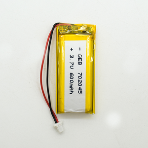 Batería Lipo Recargable 702045 de 3.7v y <span class=keywords><strong>600mAh</strong></span> para Equipo Médico - Product Image 2