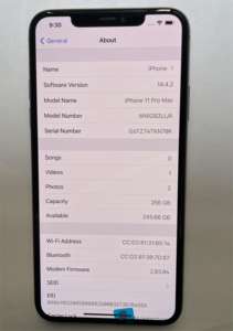 หน้าจอ LCD ของแท้99ใหม่ปลดล็อคสำหรับ <span class=keywords><strong>iPhone</strong></span> 11 PRO MAX - Product Image 4