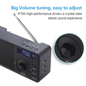 <span class=keywords><strong>Radio</strong></span> Portátil Digital DAB+ <span class=keywords><strong>FM</strong></span> con Bluetooth, Pantalla LCD y Altavoz, Servicio OEM de Shenzhen - Product Image 4