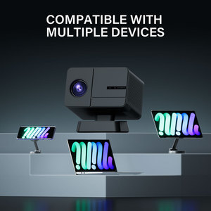 P50 Máy Chiếu Thông Minh Ngoài Trời Android 11 2GB Allwinner H713 WiFi Hai Băng Tần BT50 Mini Beamer Di Động Cho Rạp Phim và Du - Product Image 3
