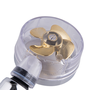 Accessoire de robinet de salle de bains moderne en PC à 360 degrés avec pommeau de douche à haute pression à économie d'eau pour applications de massage - Product Image 5
