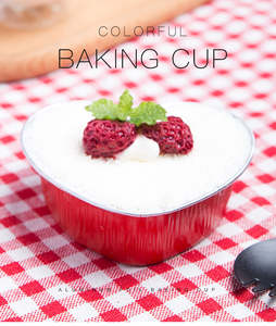 Contenitori in Alluminio a Forma di Cuore per Muffin al Cioccolato, Vaschette in Foglio di Alluminio per Torte, Adatte per Forni, Vendita all'Ingrosso - Product Image 2