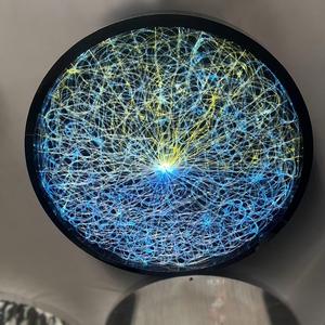 Sợi quang dẫn ánh sáng Kit với Twinkle ánh sáng sao ứng dụng điều khiển RGB phát ra Dimmable ánh sáng Trần - Product Image 2