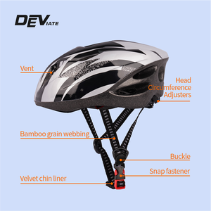 ODM OEM高品質カスタムポータブルサイクリングヘルメットマウンテンバイクとロードバイクに乗るEPS + PVC素材安い価格 - Product Image 4