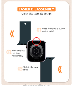 Hot 2021 Band para <span class=keywords><strong>Watch</strong></span> series <span class=keywords><strong>6</strong></span> 5 4 3 2 44mm 42mm 40mm 38mm Correa deportiva de silicona Reemplazo para iWatch Bands Mujeres Hombres - Product Image 3