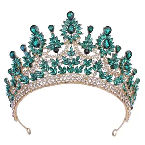 Cristallo regina diadema per ragazze accessori per capelli da sposa damigelle sposa Costume di Halloween Tiara e corona per le donne