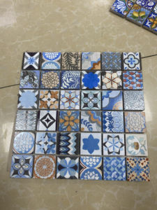 Mattonelle stampate a getto d'inchiostro Morroco in marmo a mosaico - Product Image 6