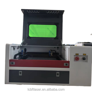 Router CNC mesin ukir Laser CO2 Mini 4040 dengan Laser, pengukir untuk kayu dan karet memotong dan ukiran Logo - Product Image 3