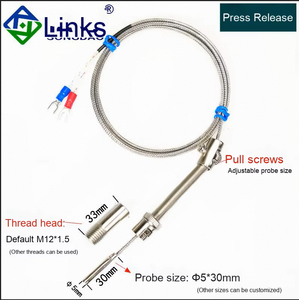 เทอร์โมคัปเปิลที่โหลดแบบสปริงคุณภาพดีเยี่ยม - Product Image 5