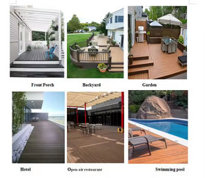 Nuevo 2026 Venta al por mayor de fábrica Tarima exterior de WPC con grabado profundo, Suelo compuesto de WPC, Tarima compuesta de WPC para exteriores - Product Image 6