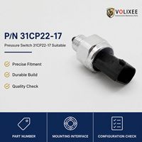 Pressostat de réfrigérant AC 31CP22-17 pour circuit de climatisation HVAC de chargeuse-excavatrice