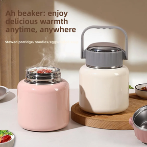 Recipientes térmicos de colores para alimentos, termos para sopa, loncheras de acero inoxidable al vacío, termos. - Product Image 2