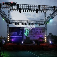 TUV Certified Stage Complete Mini Moving Lights Display Marco de aluminio Square Exhibition Truss Metal Roof Truss Mini Moving