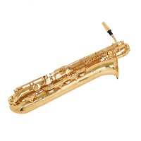 SLADE Professional Grade Saxophone E Tone Brass Tube Gold Lacquer Finish Upper Bass Carving Test Playing Wind Instrument
