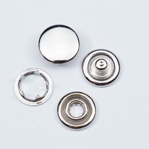 Bouton-pression en laiton de 10mm avec broche renforcée - Product Image 1