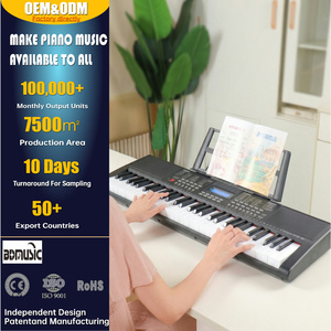Strumenti a Tastiera, Pianoforte Digitale a 61 Tasti, BT Wireless, USB, MP3, 200 Toni, 80 Ritmi, Display LCD, Funzione Didattica, <span class=keywords><strong>Musica</strong></span> - Product Image 1