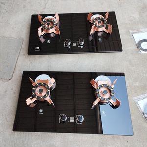 Placa de Gas Plegable de <span class=keywords><strong>2</strong></span> Quemadores Eléctrica de Vidrio Templado para Uso Doméstico con Instalación sobre Mesa - Product Image 3