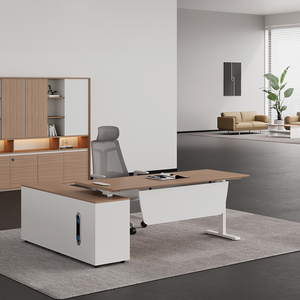 Wooden Ceo Luxury Modern Executive Office Desk Set Furniture for Desks <b>Table</b> and <b>Tables</b> Design Classic Offices Designer - Product Image 2