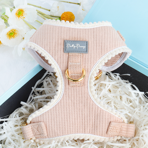 Arnés para Perro con Diseño de Gofres, Color Personalizado, Tela Suave, con Hebilla de Metal y Ajuste Cómodo - Product Image 1