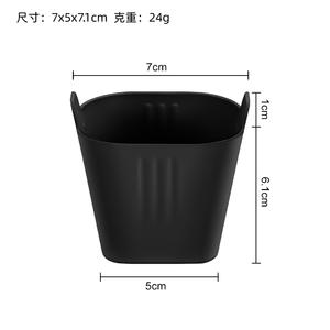 Moldes de silicona cuadrados para muffins, resistentes al calor, aptos para horno, en negro y gris, utensilios para hornear. - Product Image 4