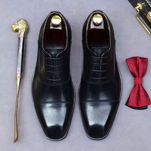 Chaussures habillées de luxe en cuir lisse à bout pointu pour hommes – Nouvelle collection 2026 – Chaussures de créateur en cuir pour hommes - Product Image 6