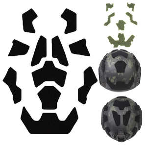 แผ่นรองกันกระแทกแบบยุทธวิธีสำหรับหมวกกันน็อคจักรยาน  แผ่นรองในแบบเมมโมรี่โฟมสำหรับหมวกกันน็อค ACH/<span class=keywords><strong>MICH</strong></span>/IBH/PASGT/<span class=keywords><strong>USMC</strong></span>/แอร์ซอฟต์ - Product Image 1