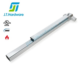 Lửa đánh giá sắt sơn Sliver khóa khẩn cấp chống hoảng loạn thoát Thiết bị đẩy thanh hoảng loạn khóa - Product Image 2