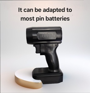 (Sans Batterie) <span class=keywords><strong>Souffleur</strong></span> d'air de lave-auto portatif Turb Detailing Fan Grande taille Haute puissance <span class=keywords><strong>Souffleur</strong></span> de poussière sèche-voiture Propre - Product Image 3