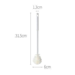 Vente en gros 360. Brosse à biberon rotative à long manche, brosse de nettoyage en silicone pour biberons étroits, ensemble de brosses fourni par l'usine - Product Image 2