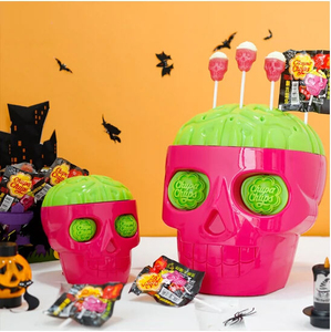Pre-vendita Caramelle di Halloween (disponibili a settembre e ottobre) <span class=keywords><strong>ChupaChups</strong></span> Caramelle 15g*50pz Lecca-lecca a Forma di Teschio Dolciumi - Product Image 4