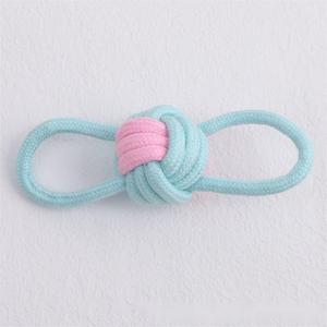 Balle à mâcher pour chien en polyester et coton tissé, jouet interactif pour chien, jouet de décompression pour chien - Product Image 4