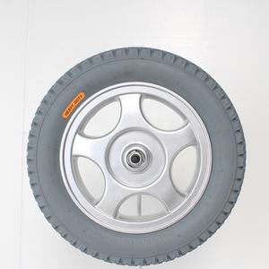 <span class=keywords><strong>Prix</strong></span> d'usine Nouveau 12 1/2x2 1/4 <span class=keywords><strong>Roue</strong></span> en caoutchouc sans chambre à air remplie de mousse <span class=keywords><strong>Roue</strong></span> en aluminium de remplacement pour fauteuil roulant électrique pour la vente au détail - Product Image 6