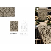 Panneau mural 3D en pierre artificielle de haute qualité, imitation roche de montagne, colonne en PU, étanche, pour chambre, salon, hôtel