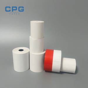 Rouleau de papier thermique direct d'usine, écologique, 80x80, 70 g/m², faible poussière, longue rétention d'image, papier de caisse enregistreuse, rouleau jumbo - Product Image 1