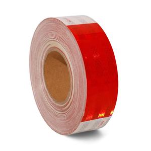 Cinta reflectante autoadhesiva DOT C2, película de PET prismática roja, blanca y amarilla, pegatina de advertencia de seguridad, papel adhesivo que brilla en la oscuridad - Product Image 3