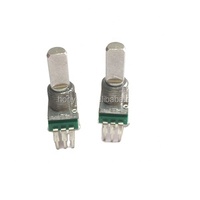 Axe en D de 9 mm, longueur d'axe de 20 mm, bague M9 pour remplacer le potentiomètre rotatif ALPS