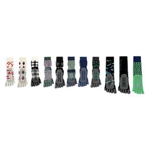 <span class=keywords><strong>Calcetines</strong></span> de Cinco Dedos hasta la Pantorrilla, Antideslizantes, Profesionales, de Algodón, para Pilates, Yoga y Fitness - Product Image 4