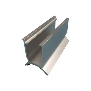 Penjualan laris rel mini surya aluminium untuk sistem pemasangan pv rel pemasangan atap panel surya