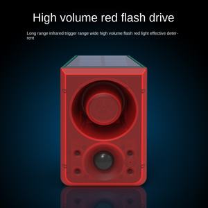 Güneş enerjisi WiFi ABS cism cism köpek Barking Boar yaban domuzu artefakt boynuz gece flaş uyarı ışığı - Product Image 3