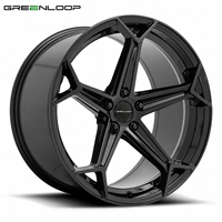 Velg Mobil Penumpang Greenloop Custom Forged 18 19 20 21 22 Inch, Ringan, dari Aluminium Alloy untuk Performa Tinggi Pro