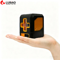 Jauge de mesure laser, mini-laser vert, instrument de mesure de ligne, niveau laser 1V1H à 2 lignes croisées